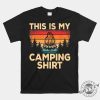 Funny Unique This Is My Camping Shirt For Adventurers giftyzy 1 1