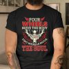 Funny Biker Tshirt Two Wheels Move The Soul giftyzy 1 3