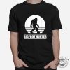 Funny Bigfoot Hunter Pajama Shirt For Sleepovers giftyzy 1 2