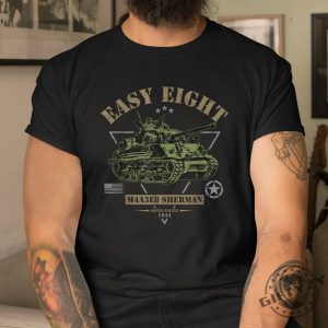 Get Tanked Easyeight Sherman Shirt With A Twist giftyzy 1 3