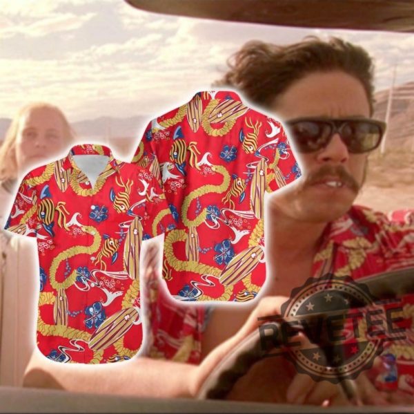 Dr Gonzo Fear And Loathing In Las Vegas Hawaiian Shirt Button Up Shirt Hawaii Shirt For Men Women Unique revetee 1