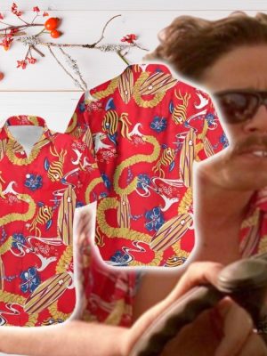 Dr Gonzo Fear And Loathing In Las Vegas Hawaiian Shirt Button Up Shirt Hawaii Shirt For Men Women Unique revetee 2