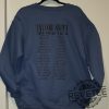 Taylor Swift Crewneck Sweater Taylor Swift Eras Tour Dates Shirt Taylor Swift Eras Tour Shirt Sweatshirt Hoodie Unique revetee 1