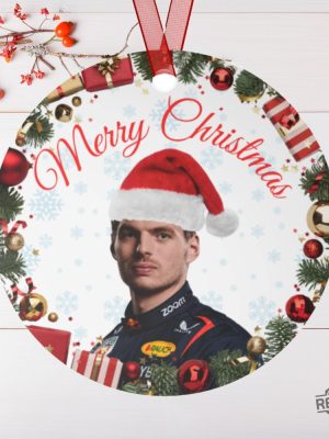 F1 Max Verstappen Christmas Ornament M4x Verstappen Ornament Max Verstappen Ornament Christmas Gift For Him Gift For Her Unique revetee 6