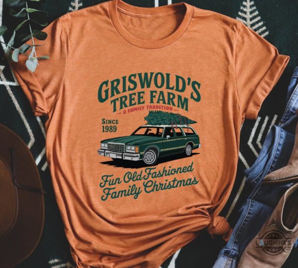 griswolds tree farm shirt christmas family vacation graphic tee