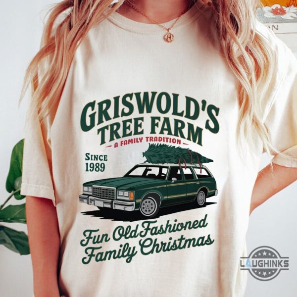 griswolds tree farm shirt christmas family vacation graphic tee