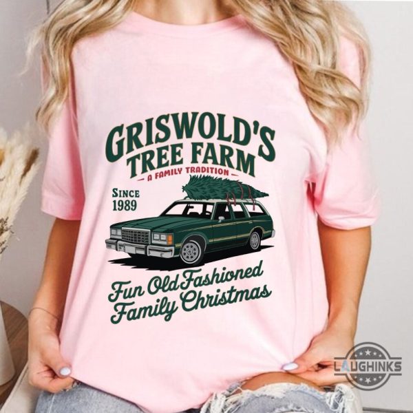 griswolds tree farm shirt christmas family vacation graphic tee