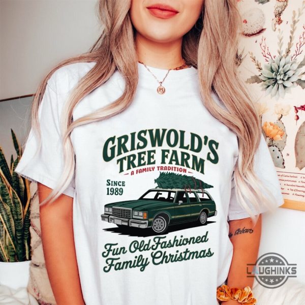 griswolds tree farm shirt christmas family vacation graphic tee