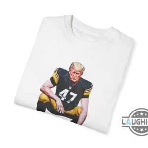 pittsburgh steelers trump shirt vintage donald trump football shirt 2024