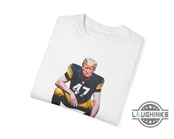 pittsburgh steelers trump shirt vintage donald trump football shirt 2024