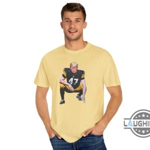 pittsburgh steelers trump shirt vintage donald trump football shirt 2024