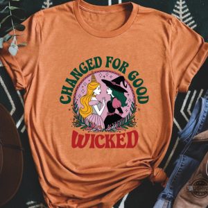 changed for good wicked shirt wizard of oz graphic tee