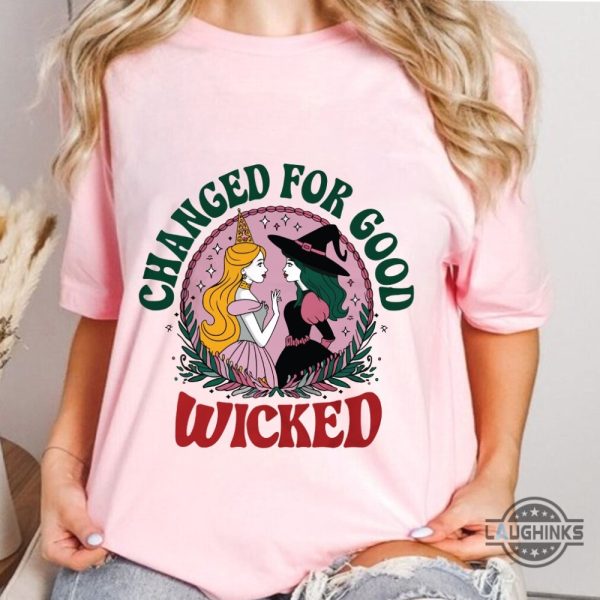 changed for good wicked shirt wizard of oz graphic tee