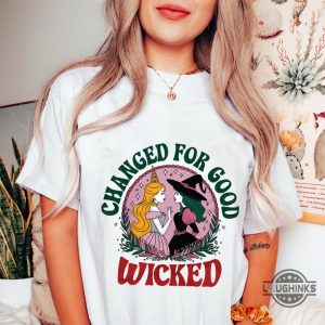 changed for good wicked shirt wizard of oz graphic tee