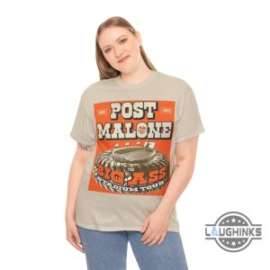 post malone big ass stadium tour concert shirt