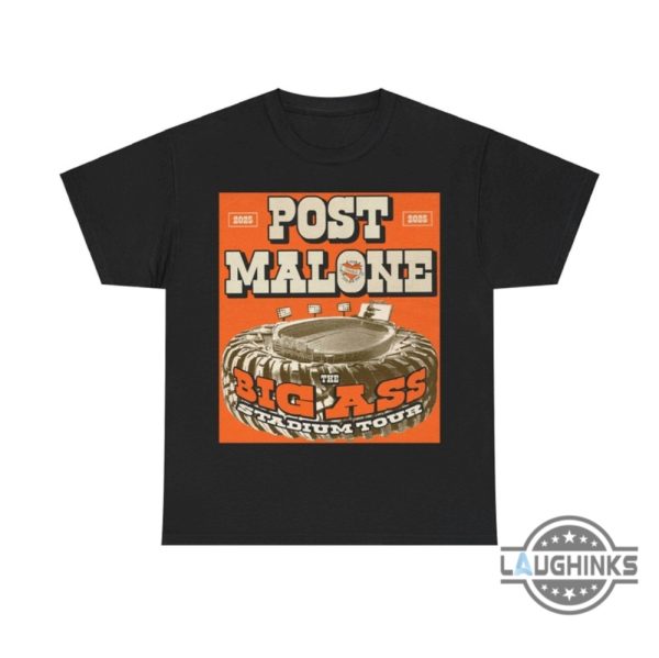 post malone big ass stadium tour concert shirt