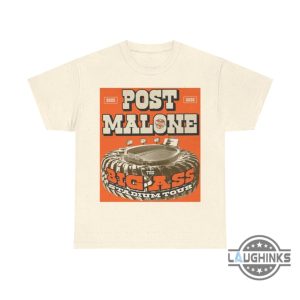 post malone big ass stadium tour concert shirt