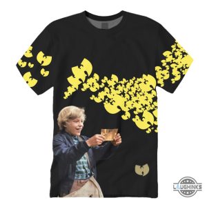 wu tang clan golden ticket shirt nike dunk willy wonka reprinted