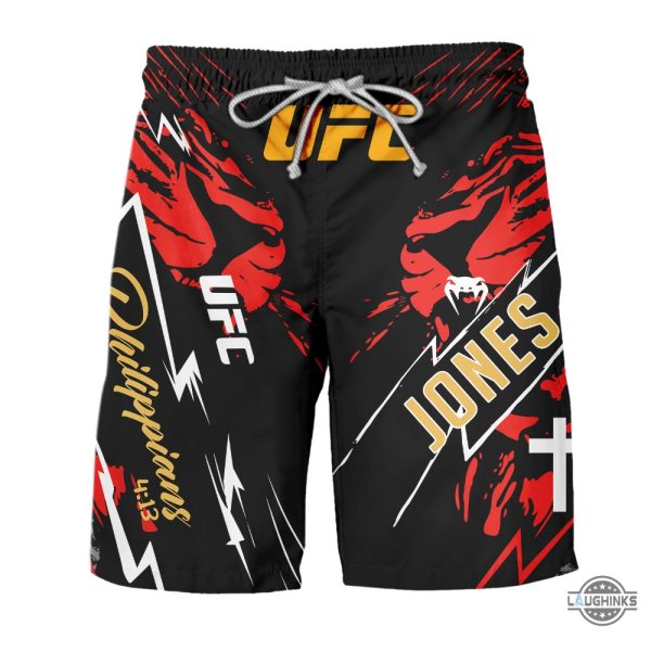 wwe jon jones ufc venum inspired hawaiian shorts