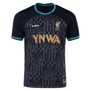 nike lebron x liverpool fc 2023 24 stadium jersey black washed teal truly gold