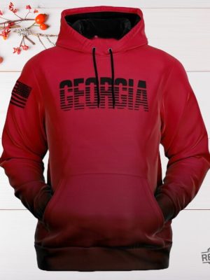 Georgia Bulldog America Flag Hoodie T Shirt Sweatshirt Retro Georgia Bulldog Football Sweater Bulldog Georgia Football 3D All Over Printed Shirt revetee 4