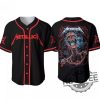 Metallica Metal Rock Band Baseball Jersey 3D Print T Shirt Metallica Baseball Jersey Unique revetee 1