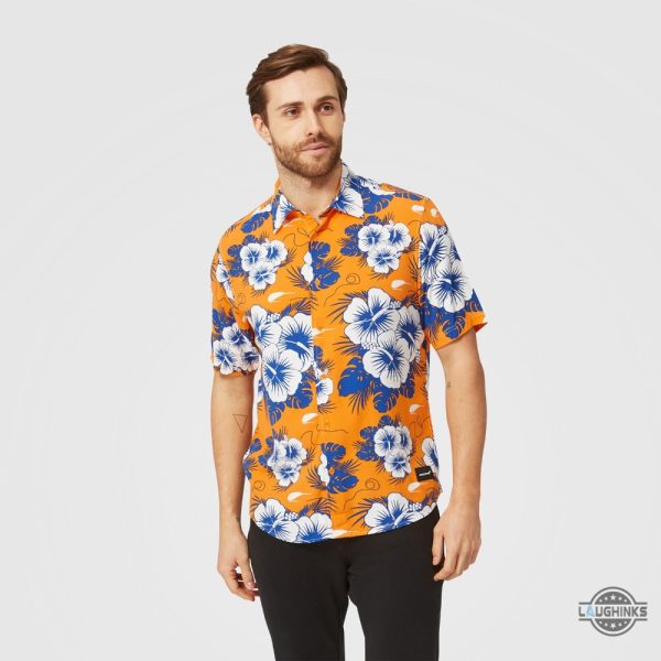 f1 mclaren tropical hawaiian shirt and shorts replica 2024