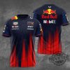 Formula 1 Red Bull Racing F1 3D Apparel Shirt Red Bull Racing T Shirt Hoodie Sweatshirt Gift For F1 Fan Unique revetee 1