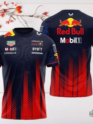 Formula 1 Red Bull Racing F1 3D Apparel Shirt Red Bull Racing T Shirt Hoodie Sweatshirt Gift For F1 Fan Unique revetee 2