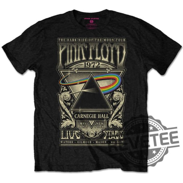 Pink Floyd Dark Side Of The Moon Tour 1972 Shirt Hoodie Sweatshirt Vintage Pink Floyd T Shirt Tee Shirts Gift For Pink Floyd Fan Unique revetee 4