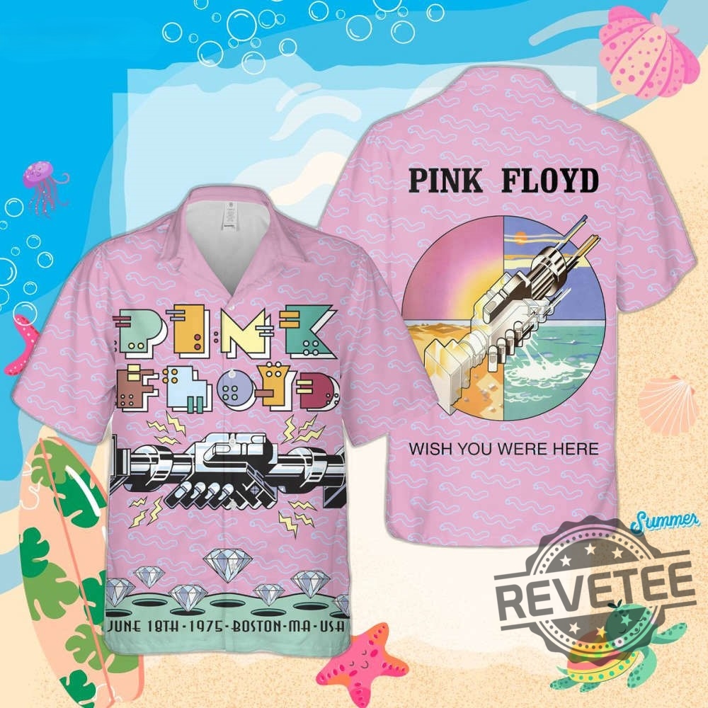 Pink Floyd Merch Wish You Were Here Rock Music Cuban Shirt Pink Floyd Wish You Were Here Hawaiian Shirt Button Up Shirt Gift For Fan Unique