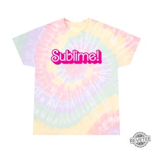 Sublime Sublime Ken Barbie Movie Tye Die Shirt Kenough Shirt Sublime Barbie Tee Tshirt 3D All Over Printed Shirt revetee 1