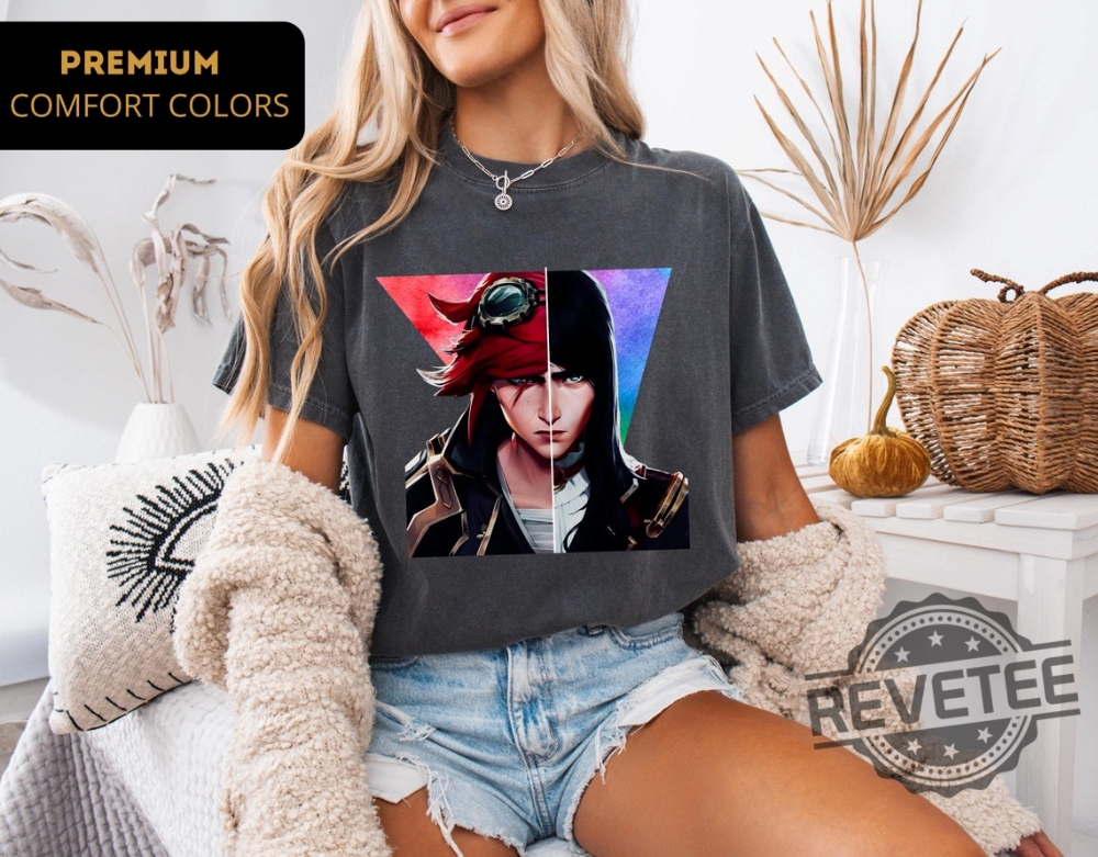 Vi Inspired League Of Legends Caitlyn Shirt Hoodie Sweatshirt Unique Champion Special Graphic Caitlyn Vi Tee Shirt Gift For Fan