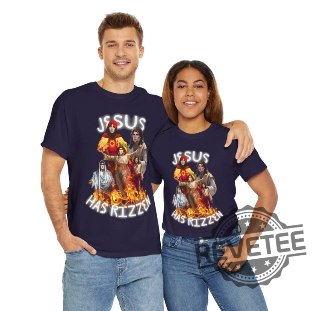 Jesus Has Rizzen Arcane Viktor Meme T Shirt Arcane League Of Legends Jesus Has Rizzen Shirt Hoodie Sweatshirt Unique Videogame Jinx Vi Caitlyn