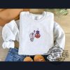 Cute Hello Kitty Spiderman Embroidered Sweatshirt Hoodie T Shirt Unique Hello Kitty Spider Man Embroidered Shirt Gift For Her Him Unique revetee 1