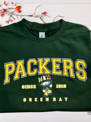 Hello Kitty Green Bay Packers Since 1919 Sweatshirt Hoodie T Shirt Gift For Green Bay Packers Fan Gift For Her Unique revetee 2