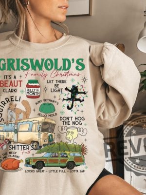 Griswold Family Christmas Shirt Hoodie Sweatshirt Griswold Co Sweater Christmas Tree Farm Shirt National Lampoons Christmas Vacation Unique revetee 2