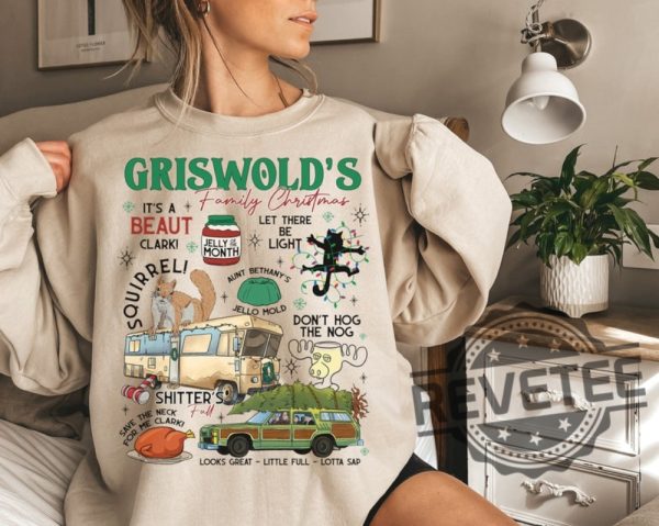 Griswold Family Christmas Shirt Hoodie Sweatshirt Griswold Co Sweater Christmas Tree Farm Shirt National Lampoons Christmas Vacation Unique revetee 2