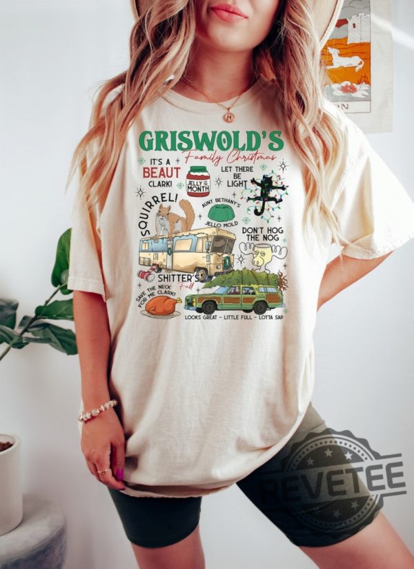 Griswold Family Christmas Shirt Hoodie Sweatshirt Griswold Co Sweater Christmas Tree Farm Shirt National Lampoons Christmas Vacation Unique revetee 3