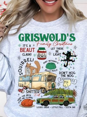 Griswold Family Christmas Shirt Hoodie Sweatshirt Griswold Co Sweater Christmas Tree Farm Shirt National Lampoons Christmas Vacation Unique revetee 4