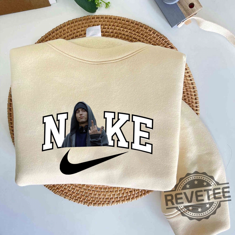 Nike Eminem Embroidered Sweatshirt T Shirt Hoodie Exclusive Hip Hop Merch Gift For Fan Gift For Her Him New