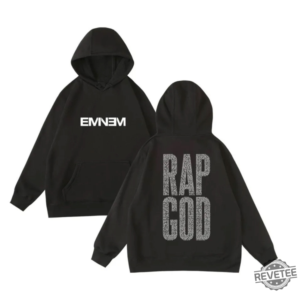 Eminem Rap God Hoodie Eminem Slim Shady Shirt Sweatshirt Unique Gift For Eminem Fan