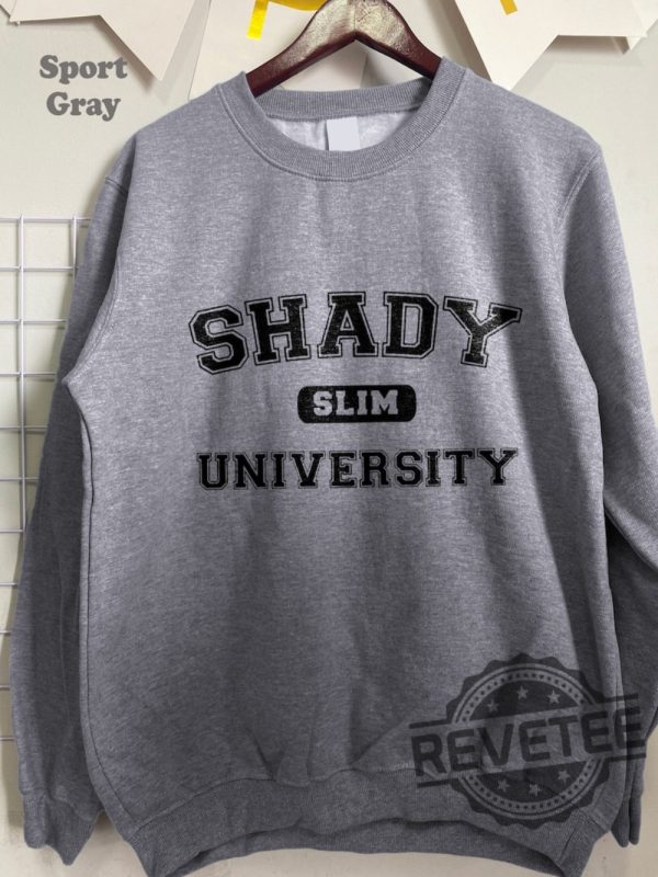 The Eminem Show Shady Slim University T Shirt Hoodie Sweatshirt Slim Shady Eminem Sweatshirt Marshall Mathers T Shirt Gift For Fan Unique revetee 1