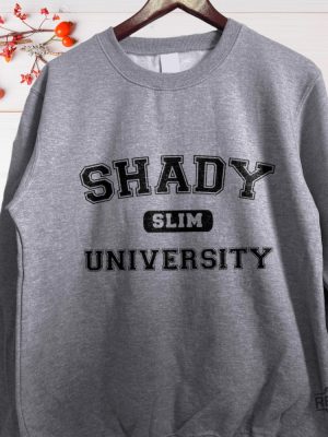 The Eminem Show Shady Slim University T Shirt Hoodie Sweatshirt Slim Shady Eminem Sweatshirt Marshall Mathers T Shirt Gift For Fan Unique revetee 2