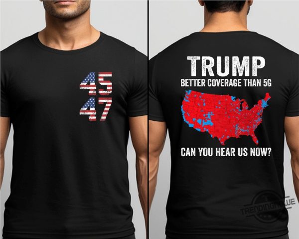 Trump Better Coverage Than 5G Shirt Funny Political Shirt For Trump Supporters trendingnowe 2