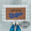 Los Angeles Dodgers Lets Go Dodgers Doormat Birthday Gift Los Angeles Dodgers Mat Christmas Gifts For Los Angeles Dodgers Fan revetee 1