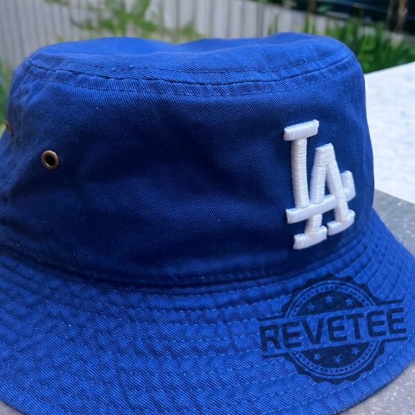 Los Angeles Dodgers Bucket Hat Unique Gift For Los Angeles Dodgers Fan revetee 2