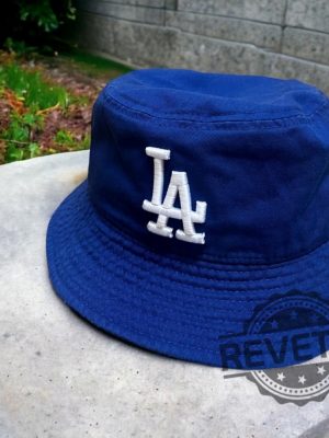 Los Angeles Dodgers Bucket Hat Unique Gift For Los Angeles Dodgers Fan revetee 3