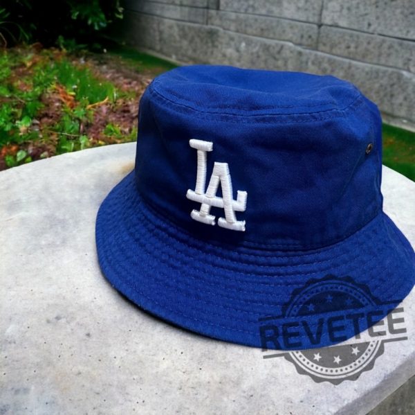 Los Angeles Dodgers Bucket Hat Unique Gift For Los Angeles Dodgers Fan revetee 3