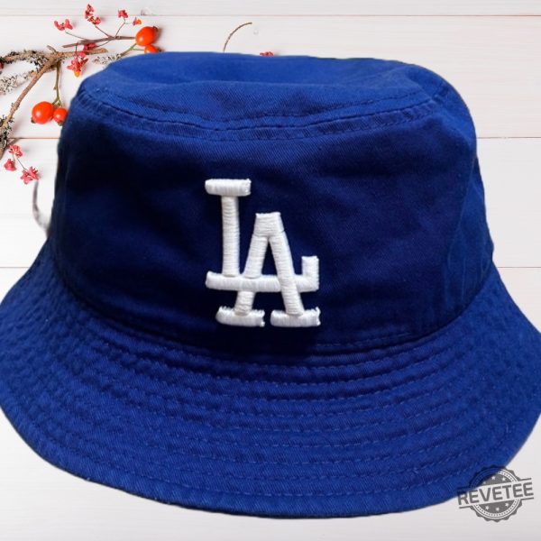 Los Angeles Dodgers Bucket Hat Unique Gift For Los Angeles Dodgers Fan revetee 4